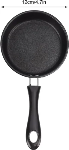 Miniatura 3 de Ymiko Sartén antiadherente profesional que evita que se pegue a prueba de humo ligero de acero inoxidable para tortilla de huevos, apto