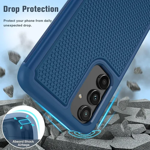 Miniatura 947 de FNTCASE Funda para iPhone 17 Pro: Fundas delgadas translúcidas de color azul claro compatibles con MagSafe, protección completa de la cámara