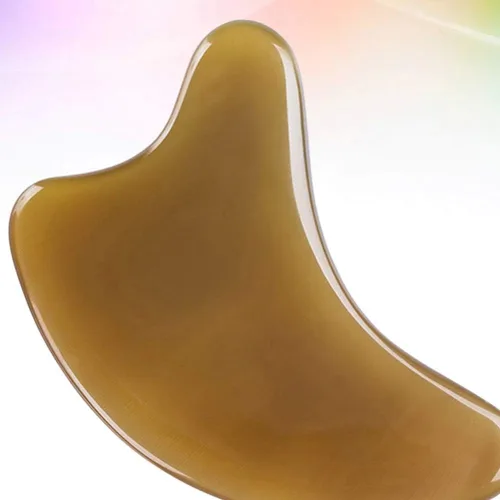 Miniatura 4 de SUPVOX Gua Sha Scraping Herramienta de masaje de cuerno de búfalo Gua Sha Junta Herramientas de masaje Herramientas de raspador chino 0.315 in