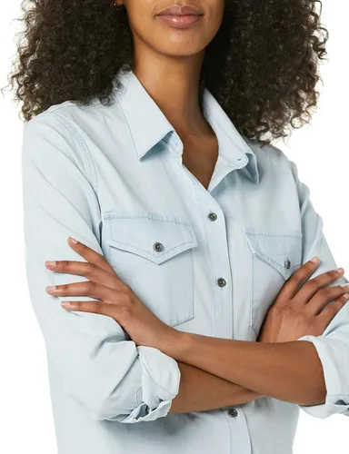 Miniatura 5 de Goodthreads Camisa vaquera de manga larga para mujer
