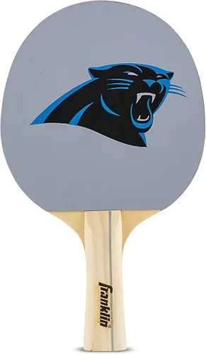 Franklin Sports Pala de tenis de mesa de la NFL, logotipos y colores oficiales del equipo, accesorios divertidos para sala de juegos