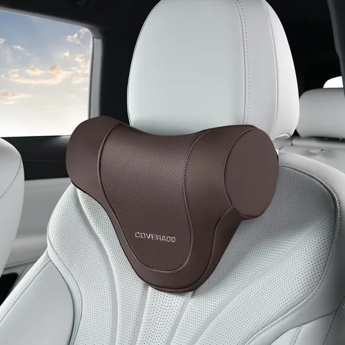 Miniatura 19 de Almohada de Apoyo Lumbar Coverado para Coche, Almohada de Espuma Viscoelástica Ergonómica para Silla de Oficina, Nuevo Cojín de Espalda para Alivio
