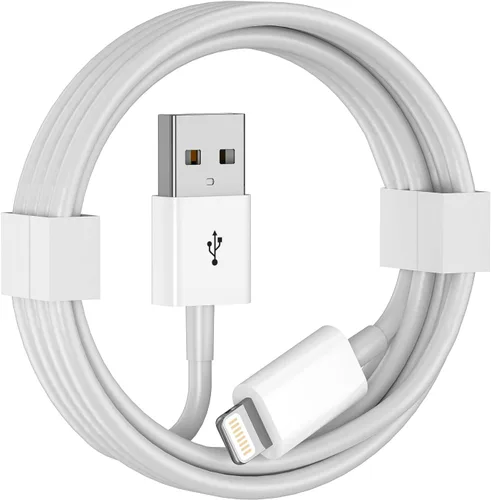 Miniatura 10 de Cveael Cable Carplay para automóvil, cable USB A a Lightning de 3 pies compatible con iPhone 14 13 12 11 Pro Max XR XS X 8 7 6 Plus SE iPad cargador