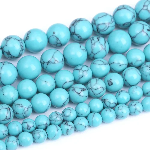 Miniatura 60 de 36 PIEZAS Cuentas de Malaquita Roja de 10 MM, Cuentas Redondas Sueltas de Gema Natural para Hacer Joyería 38 cm