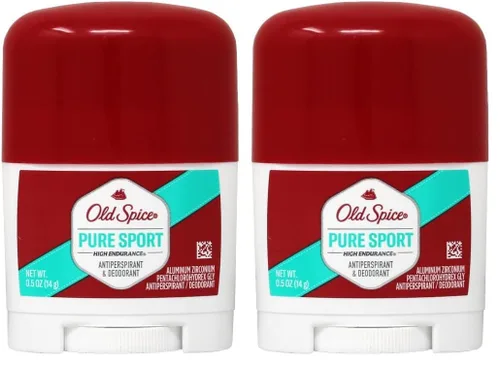 Miniatura 5 de Old Spice Desodorante antitranspirante de alta resistencia para hombres, aroma puro deportivo, 0.5 onzas