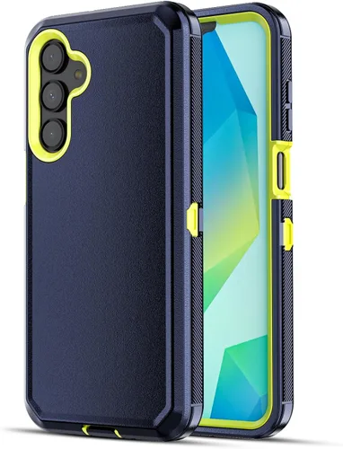Miniatura 11 de Jiunai Funda para Samsung A16, a prueba de golpes, antipolvo, protección resistente, de doble capa, borde elevado, para exteriores, híbrida