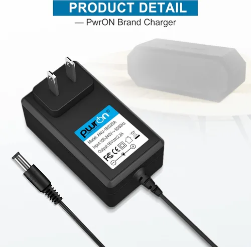 Miniatura 2 de Cargador adaptador de corriente alterna de 16 V para Altec Lansing XL Jacket Sistema de altavoz inalámbrico Modelo IMW645 Cable de alimentación