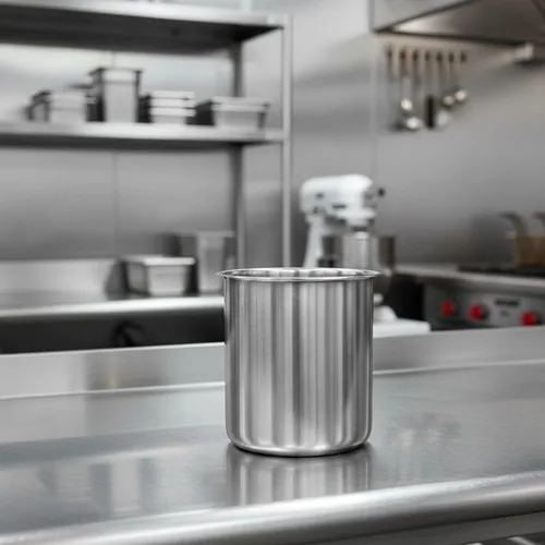 Miniatura 3 de TrueCraftware - Olla de acero inoxidable de 6 cuartos de galón para calentador de salsas y sopa, estación de sopa, aplicable a restaurantes, Pot