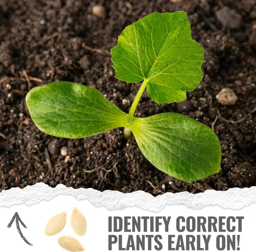 Miniatura 5 de Seed Needs Semillas de calabaza para plantar calabazas pequeñas de tarta de azúcar, semillas de verduras sin OMG y sin tratar para plantar un huerto