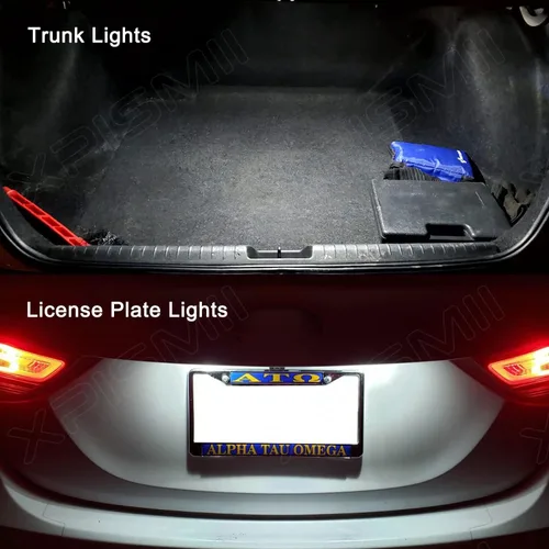 Miniatura 7 de Xpismii Kit de 13 piezas de luz LED interior Challenger de repuesto para Dodge Challenger 2008 2009 2010 2011 2012 2013 2014 2015 2016 2017 2018