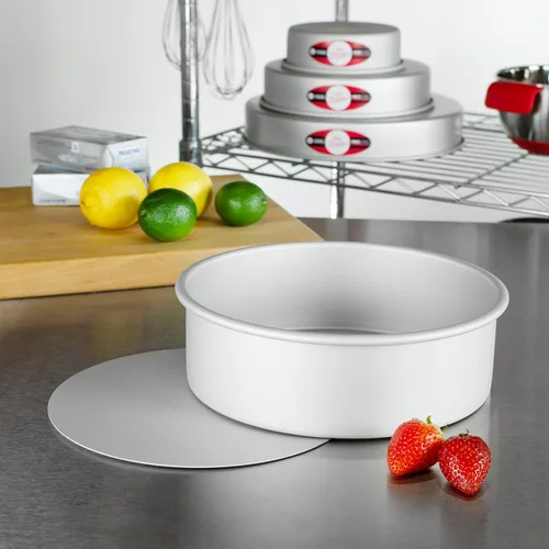 Miniatura 3 de Molde para tarta redondo de aluminio anodizado Fat Daddio con base extraíble, N/A