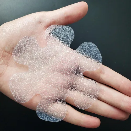 Miniatura 7 de SANKEMU Adhesivos transparentes antideslizantes para bañera, 20 tiras de seguridad para bañera, apliques que evitan que se resbalen los agarres