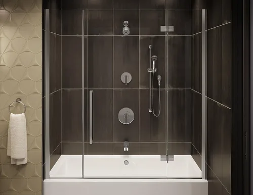 Miniatura 2 de Symmons S-3502-CYL-B-TRM - Moldura para bañera/ducha, cromada
