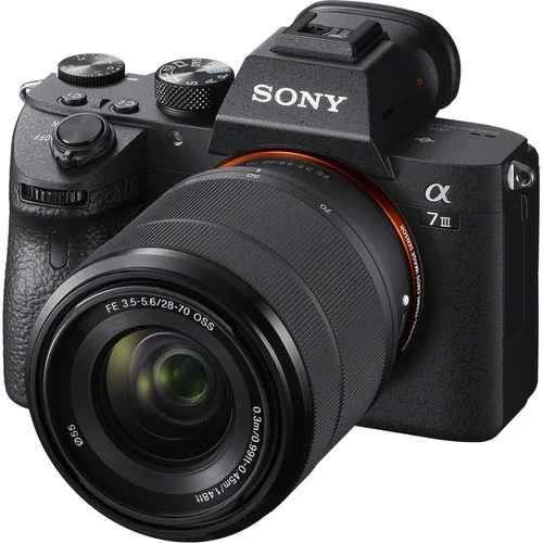 Miniatura 2 de Sony α7 III Kit de cámara sin espejo de marco completo con lente OSS de 1.102-2.756 in (ILCE-7M3K/B) - Sensor de 24.2 MP Video HDR 4K