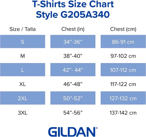Miniatura 5 de Gildan Camisetas de trabajo DryBlend para hombre con bolsillo, 2