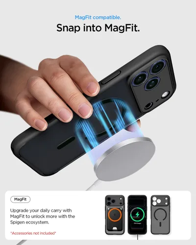 Miniatura 82 de Spigen Funda para iPhone 13 Mini, ultra híbrida MagFit [antiamarilleo] [compatible con Magsafe] - Transparente