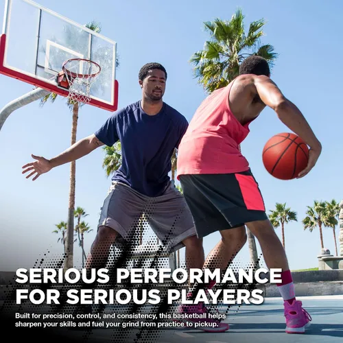 Miniatura 6 de Lifeworks Rubber Basketball - Made for Indoor and Outdoor Games - Sold Deflated (Pump NOT Included)