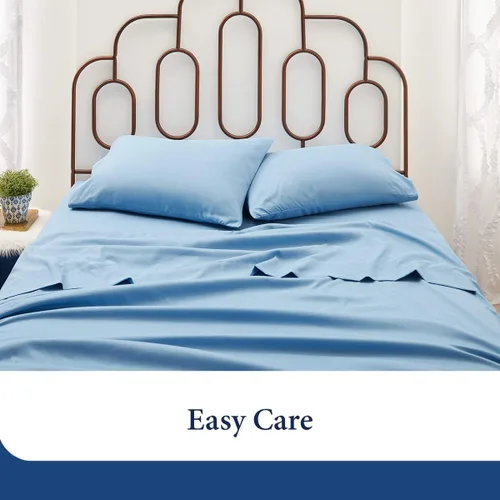 Miniatura 7 de Cosy House Collection Juego de 2 fundas de almohada de rayón de alta calidad derivado de bambú, ropa de cama ultrasuave, refrescante y transpirable
