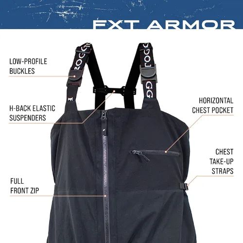 Miniatura 3 de FROGG TOGGS FTX Armor Premium - Baberos de pesca impermeables para hombre