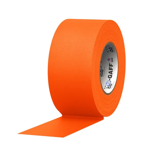 Miniatura 25 de Cinta Pro Gaff Gaffers de 1 pulgada de longitud de 55 yardas de longitud, color azul eléctrico mate. Cinta de alta resistencia de alta calidad