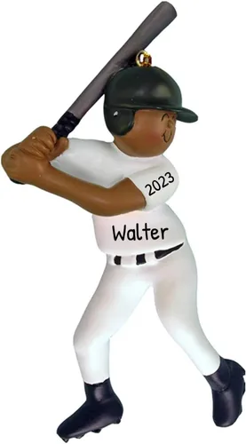 Miniatura 6 de Adorno de béisbol personalizado 2025 – Adornos de béisbol con letras para árbol de Navidad, decoraciones de fiesta de béisbol, regalos de béisbol