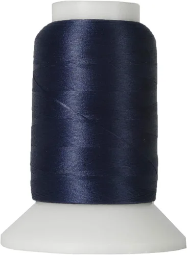 Miniatura 15 de Hilo elástico lanudo de Threadart para serger - Bobinas de 1000 m - Hilo de nailon para traje de baño, lencería, tejidos - Negro - Color 9228