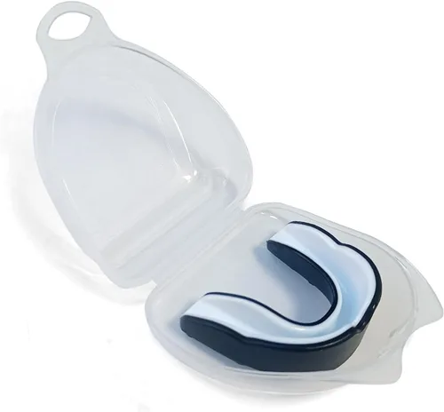 Protector bucal para niños y jóvenes, protectores bucales para niños, con funda portátil, dientes para artes marciales, boxeo, rugby, kickboxing,