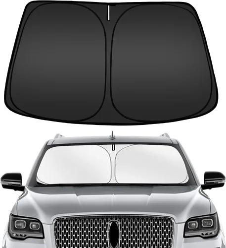 Miniatura 25 de ARISMOTOR - Parasol plegable para parabrisas para Honda Civic 11.ª generación 2022-2025 2026, protector de visera de sol personalizado para ventana