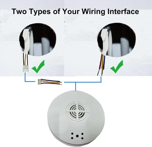 Miniatura 6 de Cámara oculta 4K Ultra WiFi, cámaras con forma de detector de humo con visión nocturna clara, batería recargable de 800 mAh, grabación de video