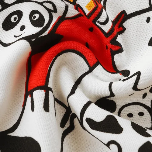Miniatura 7 de Bumeex Sudadera con cuello redondo para niño de 2 a 7 años