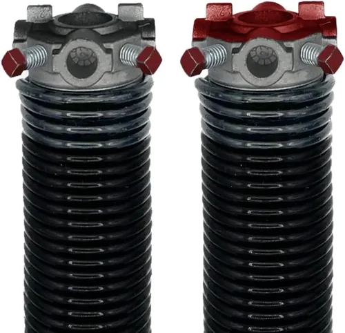 Alcan Resortes de torsión para puerta de garaje de alta calidad, par (alambre de 0.295 pulgadas de profundidad x 2 pulgadas de profundidad x 41 2