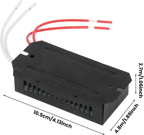 Miniatura 2 de Transformador electrónico de 160 W, salida máxima, 110 voltios, entrada y salida de 12 voltios