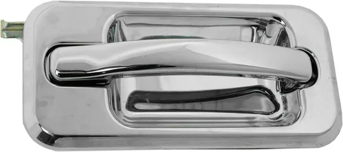 Miniatura 154 de TRQ Manija de puerta exterior delantera derecha cromada para el lado del pasajero compatible con Dodge Durango Jeep Grand Cherokee 2011-2021