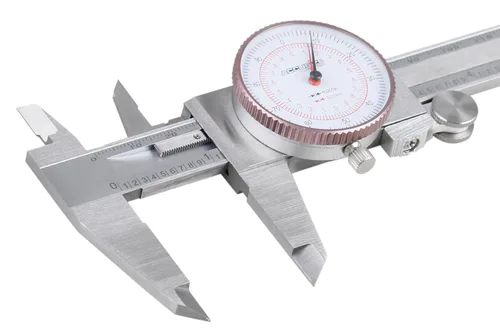 Miniatura 4 de Accusize Industrial Tools Pinza de esfera de precisión de doble aguja de acero inoxidable de 8 pulgadas por 0.001 pulgadas por 0.001 pulgadas