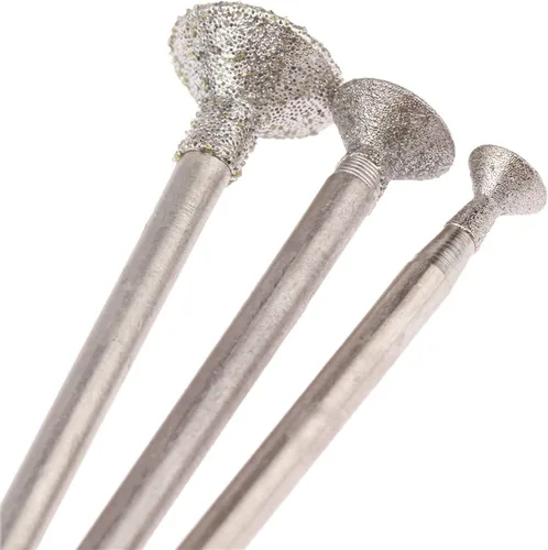 Miniatura 4 de 6PCS 2.35mm Diamond Grinding Word Jade Tools Needle Agate Tool 1/2/3/4/6/8MM