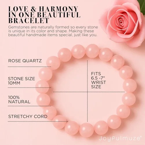 Miniatura 5 de Curación de cristal hecha a mano de primera calidad, regalo de cuentas de piedras preciosas para hombres y mujeres