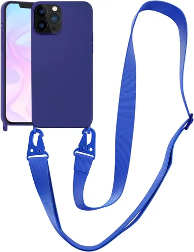 Miniatura 122 de Funda compatible con iPhone 13 con correa, funda cruzada para iPhone con cordón, ajustable, a prueba de golpes, protección contra caídas, funda
