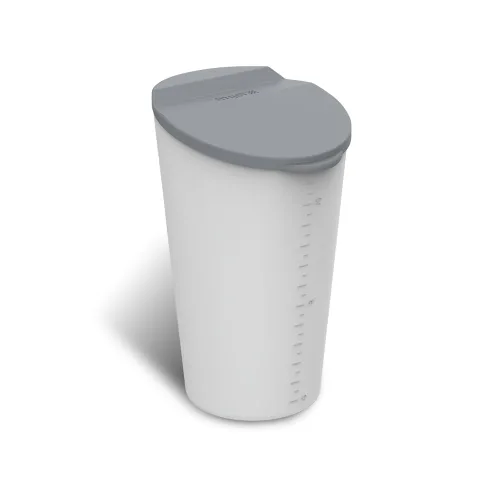 Miniatura 7 de BMZX Bote de basura para automóvil con tapa, soporte para tazas pequeño, bolsillo para puerta, contenedor de basura para auto en casa y oficina