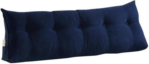 WOWMAX - Almohada triangular para lectura; almohada grande para cabecera y respaldo; almohada en forma de cuña para soporte y posicionamiento, para