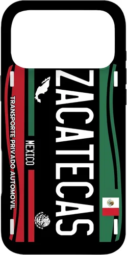 Miniatura 22 de Placa de matrícula Zacatecas para iPhone 13 Pro Max, Zacatecas México, funda Zacatecas