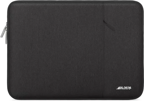 Miniatura 19 de MOSISO Funda vertical de poliéster con bolsillo para laptop de 15, 15.6 y 16 pulgadas, para computadora MacBook Pro 16 M4, M3, M2 y M1, HP, Acer