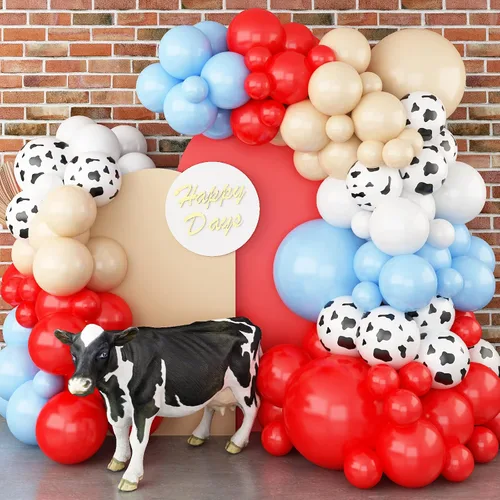 Miniatura 15 de Kit de Arco de Guirnalda de Globos Naranja Azul Kit de Arco de Globos Naranja Azul Marino Kit de Globos de Látex Perla Azul Oscuro Claro Globos