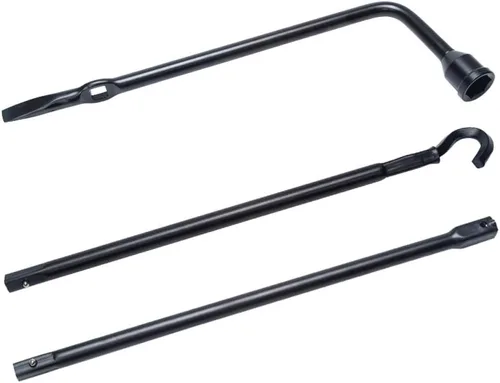 Miniatura 3 de Kit de herramienta de llave de rueda de repuesto LECWOF con bolsa, compatible con Dodge Ram 1500 2002-2015 Jeap 5093163AA