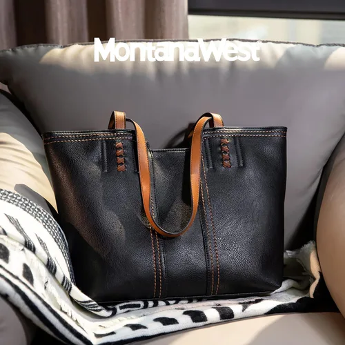 Miniatura 2 de Montana West Bolso de mano para mujer con asa superior, bolso de hombro de gran