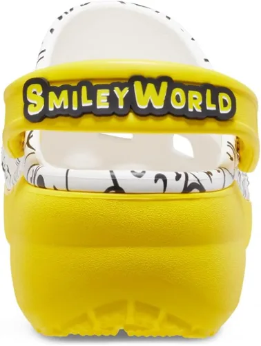 Miniatura 6 de Crocs Zappos Print Lab SmileyWorld Classic Platform Clog