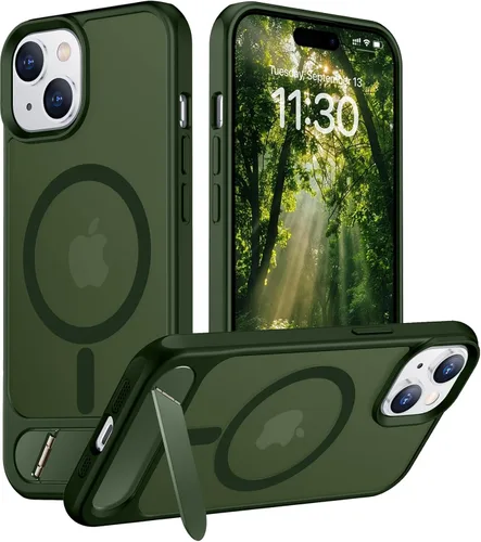 Miniatura 129 de Funda para iPhone 11 con compatibilidad magnética, [Soporte invisible incorporado][Compatible con MagSafe]