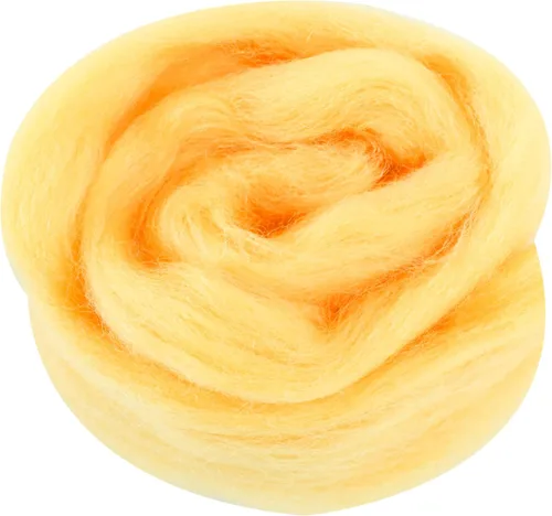 Miniatura 53 de 24 tipos de lana rosa, 4.23 oz (120 g), adecuado para fieltro húmedo y fieltro de aguja de telas hiladas de lana. Un paquete de prueba está Tonos