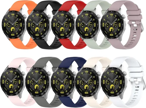 Miniatura 2 de Generic Paquete de 5 correas de reloj de 0.709 in compatibles con Huawei Watch GT4 41MM/Garmin Venu 3S/Forerunner 265S Correa de repuesto