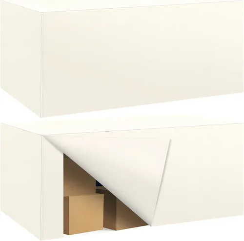 Miniatura 33 de Paquete de 2 manteles ajustados para mesa rectangular de 4 pies, 48 x 24 pulgadas, cubiertas de mesa verde manzana, tela de poliéster resistente al