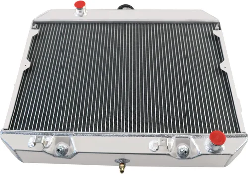 Miniatura 5 de Radiador para Nissan Datsun 280ZX 280 ZX 280 ZX 280C 430 Sedan 2.8L L6, radiador de aluminio de rendimiento completo de 3 filas